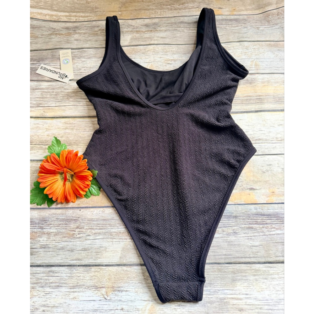 👙NWT BLACK 1 PIECE SWIMSUIT - Picture 5 of 11